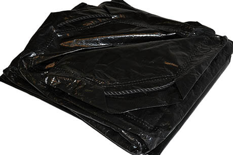 Super Heavy Duty Silver Black Poly Tarps