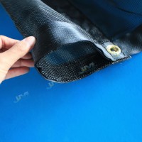 60% shade PVC Vinyl Black Mesh Tarp Dump Truck Tarps