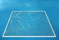 Clear Vinyl Transparent Tarpaulin Fabric