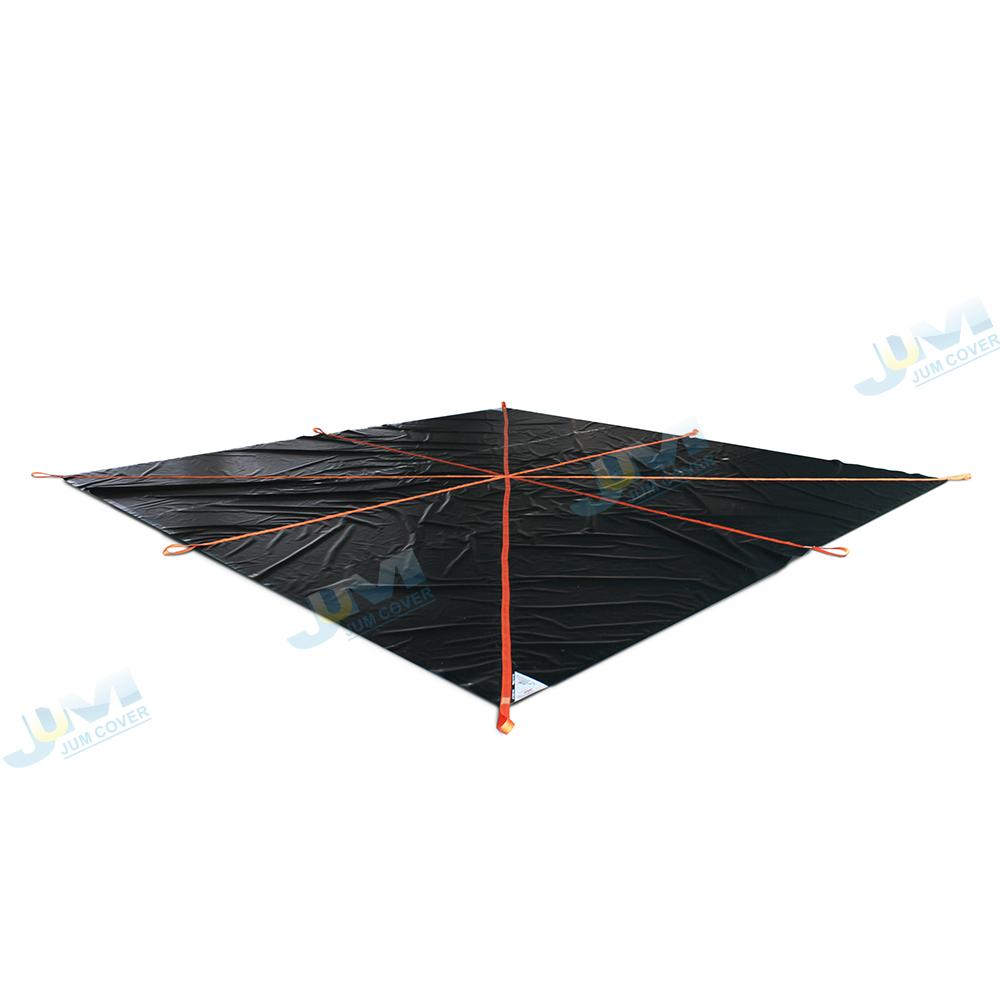 Construction Lifting Tarps PVC Snow tarp PVC tarpaulin 680 gsm