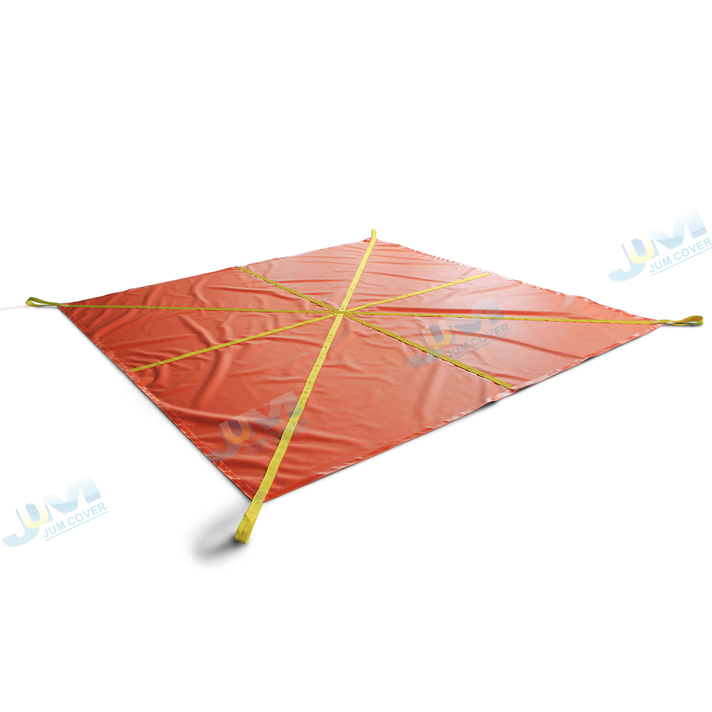 Heavy Duty Snow Tarp PVC Tarpaulin 680gsm