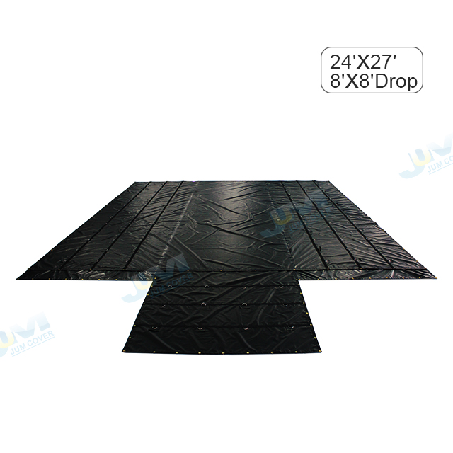 Heavy Duty 18oz PVC Vinyl Tarpaulin For Flatbed Lumber Tarps Flatbed Steel Tarps Truck Cover