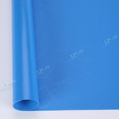 PVC knife coating fabric inflatable material-Dark blue