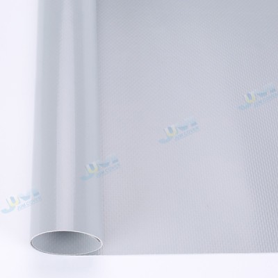 PVC knife coating fabric Membrane - Silver gray