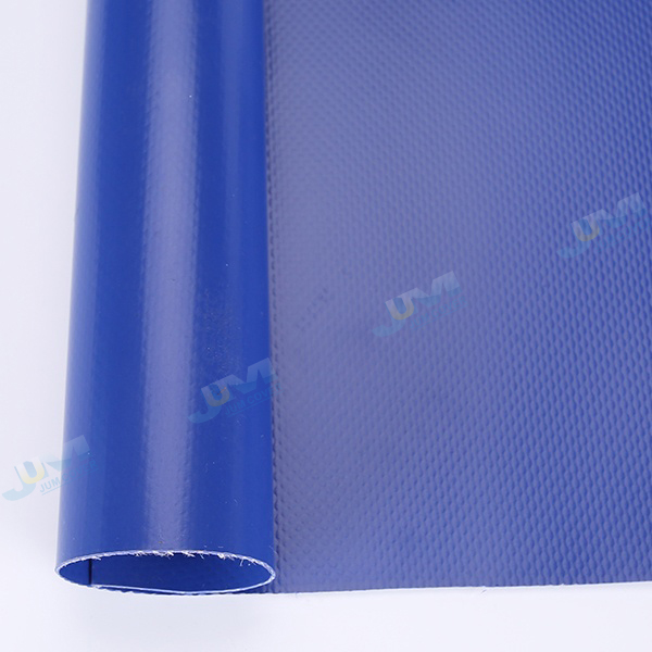 PVC knife coating fabric Membrane - Dark blue