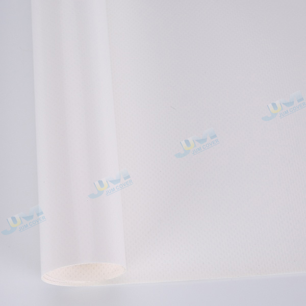 PVC knife coating fabric Membrane - White