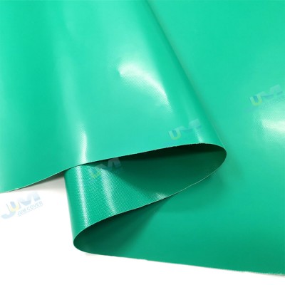 300gsm Green PVC Coated Tarpaulin, Lonas Para Cubrir Camiones