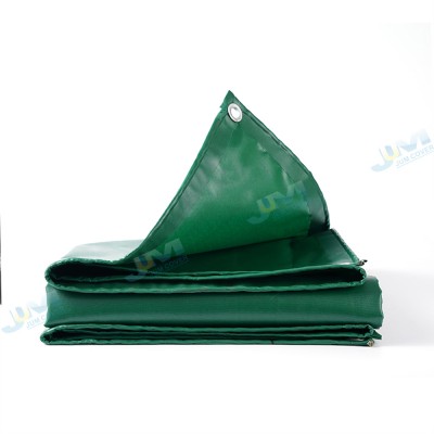 Factory Price Pvc Coated Fabric Blue Tarpaulin Flexible Plastic Sheet