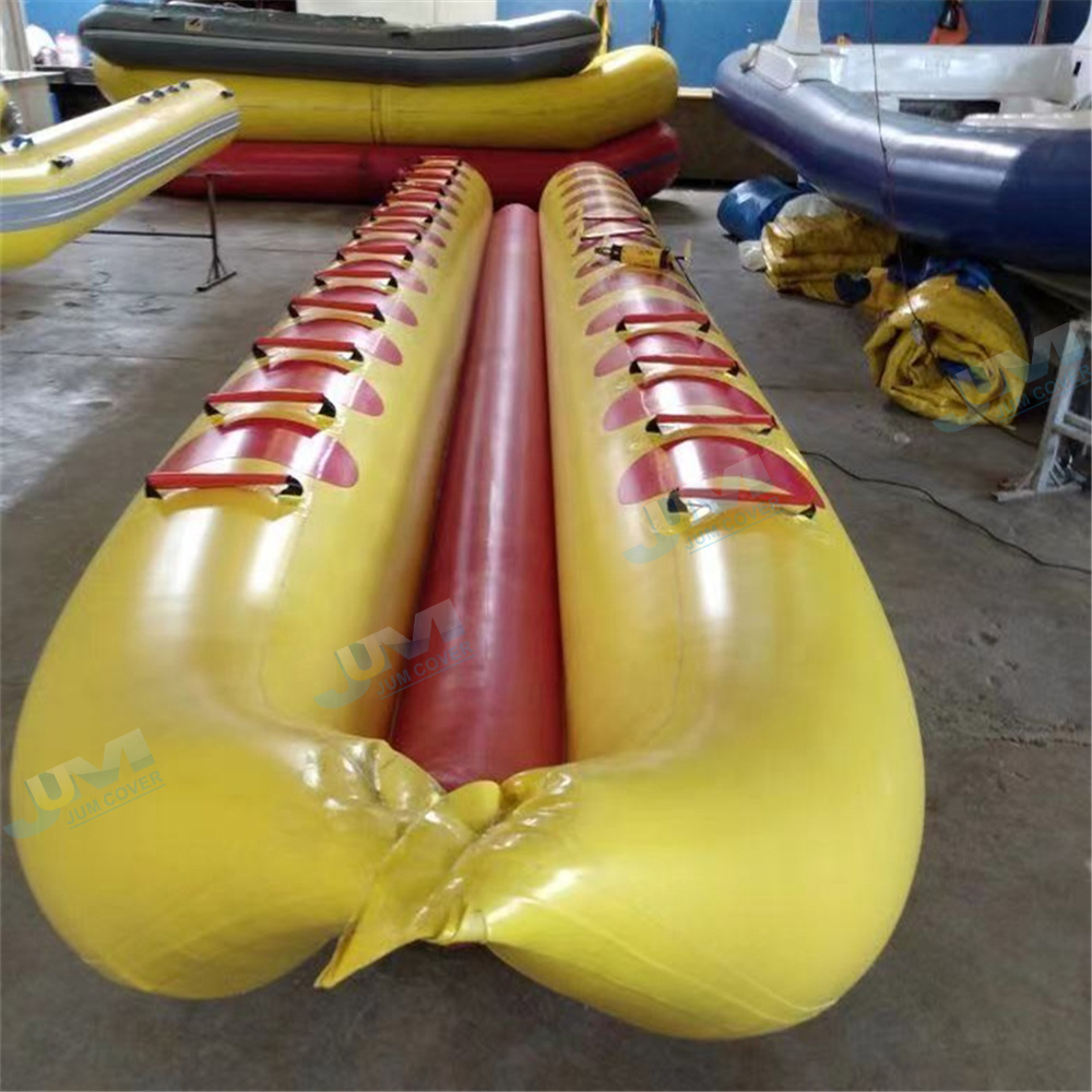 What kind of fabric is used for inflatables?