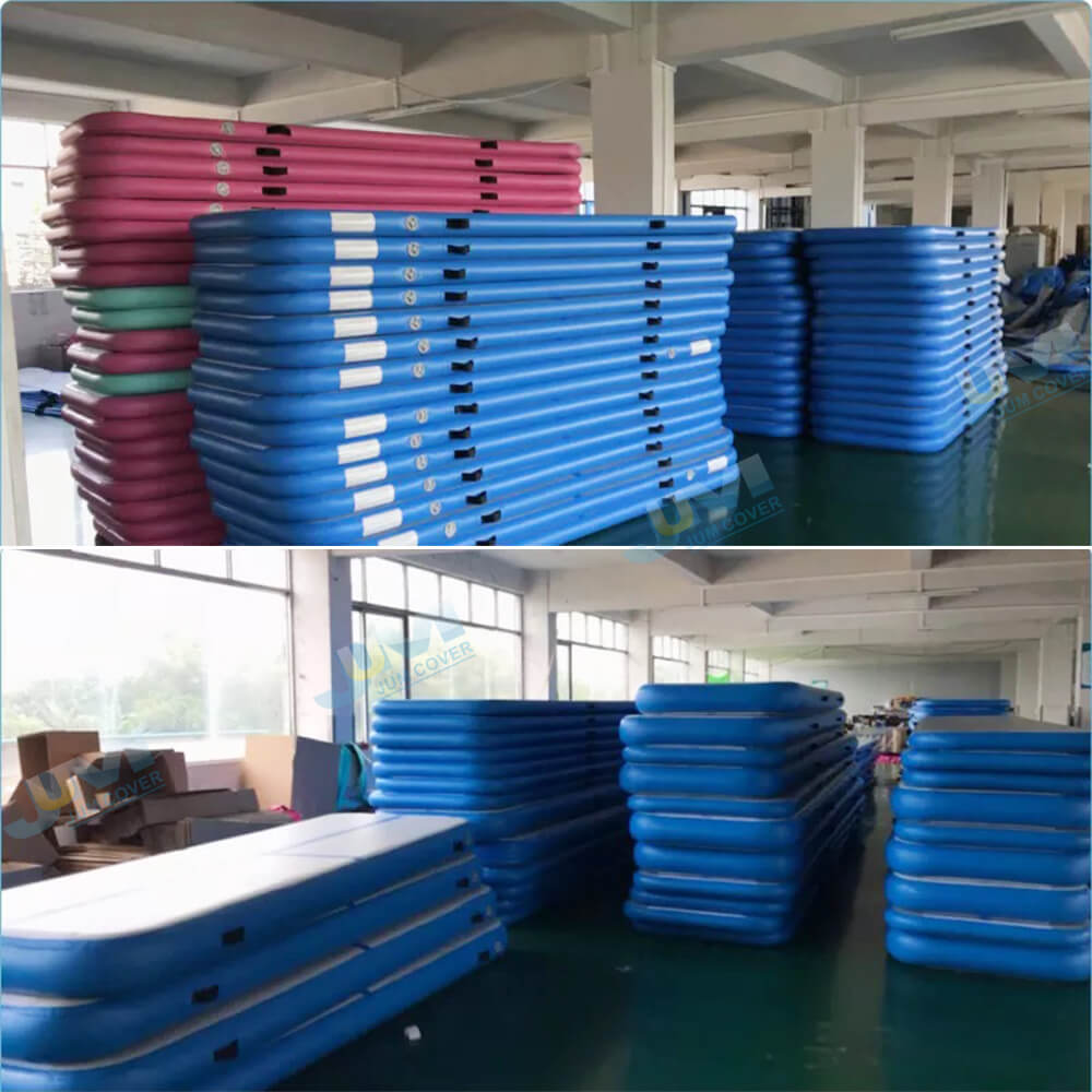 Double Wall Drop Stitch PVC Fabric for Sports Mats