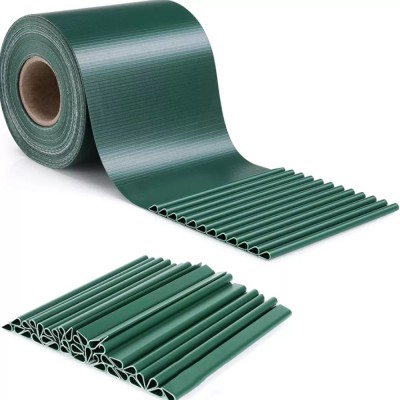 Pvc Strip Tarpaulin Screen Fence Zaunblende Pvc Sichtschutzstreifen for Yard Fence