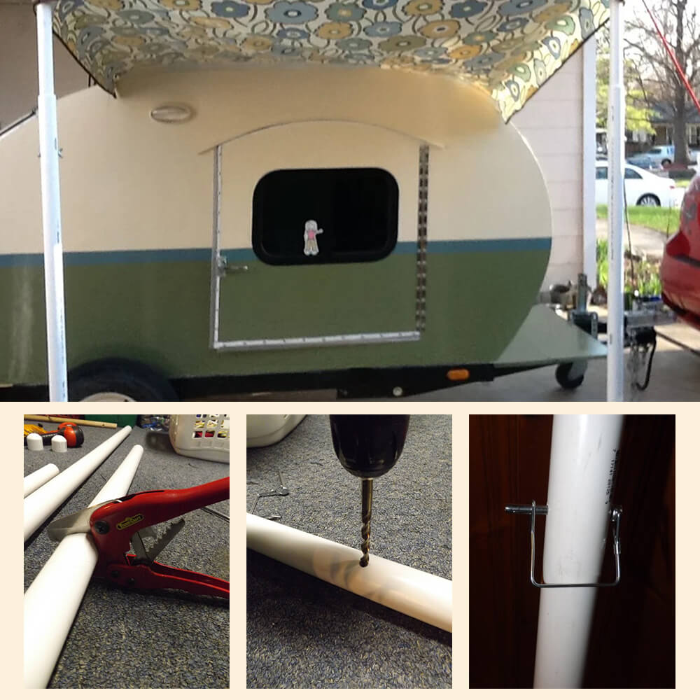 DIY PVC Tarp​ Pole