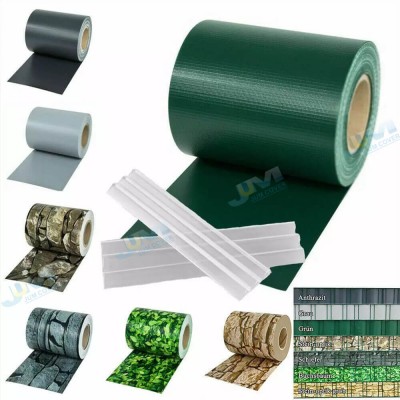 Privacy Garden Fencing Pvc Tarpaulin Fence Strips Roll Zaun Pvc Sichtschutzstreifen